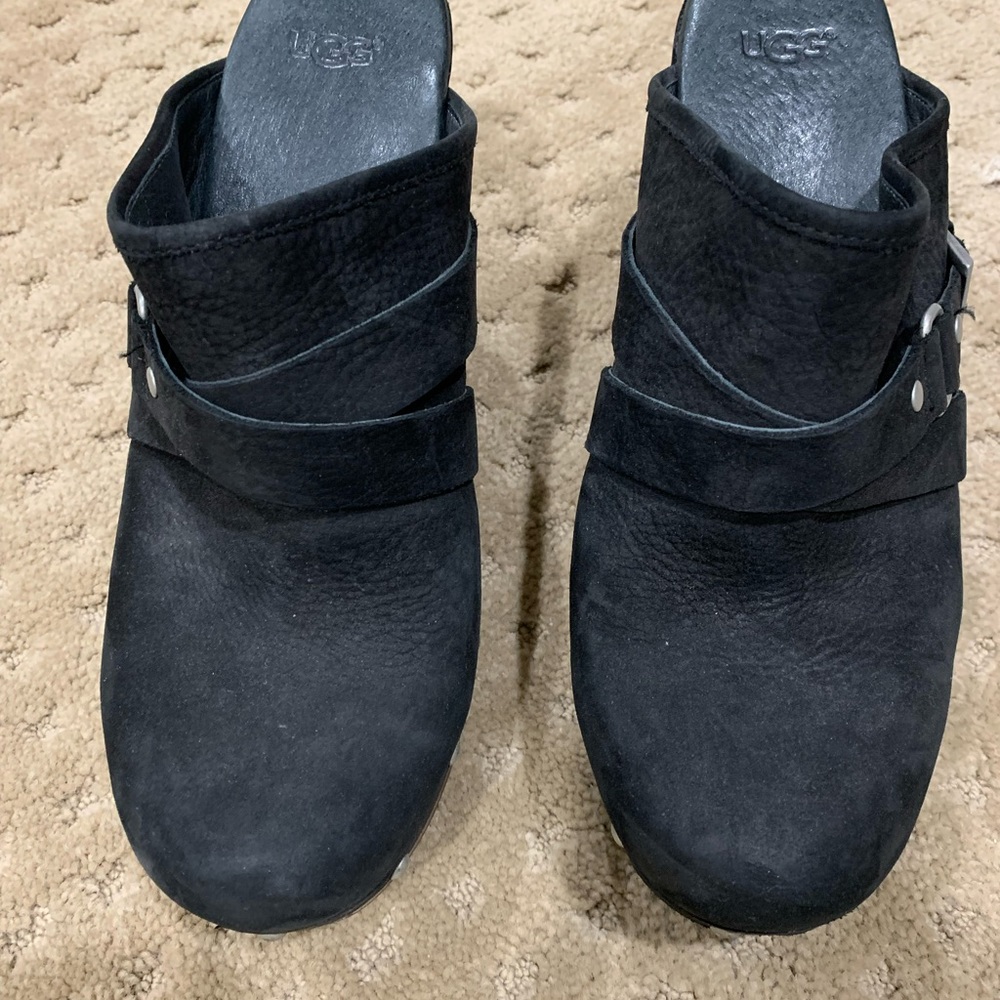 Ugg Natalee, Black, like new, Size 10